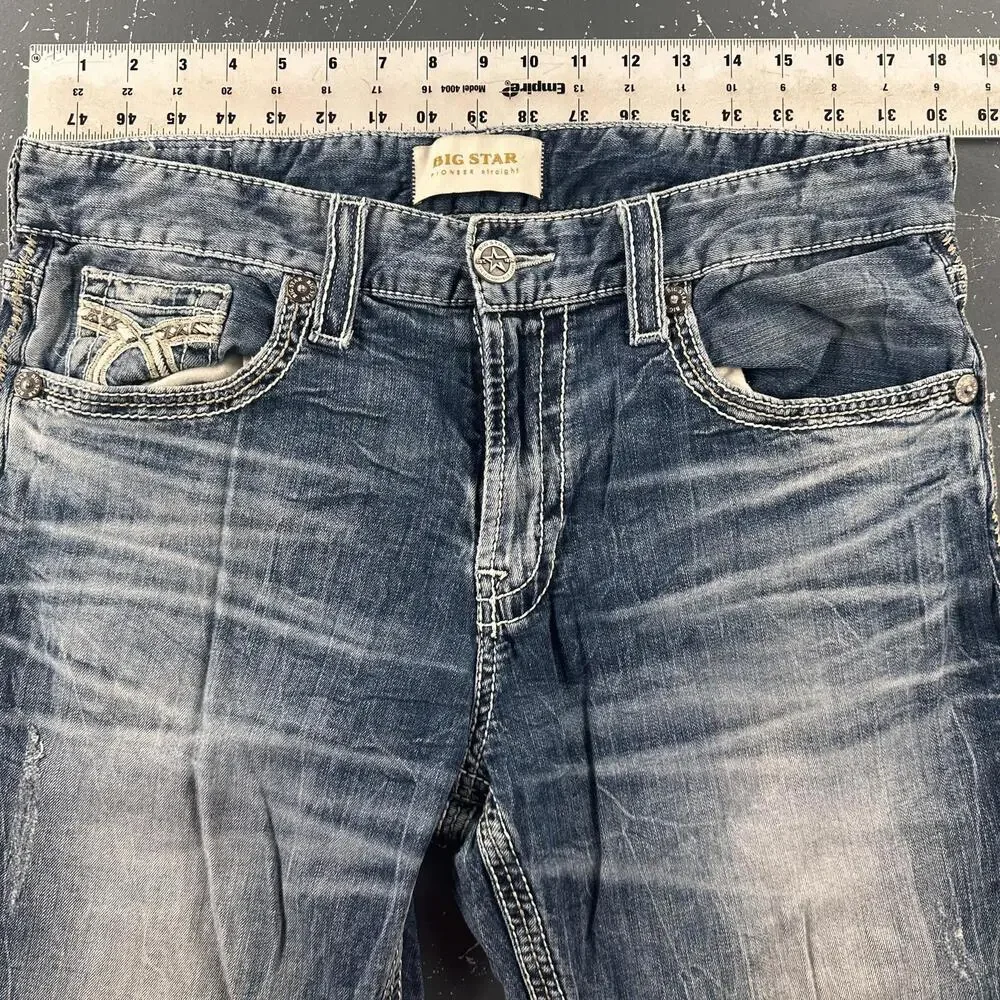 Men's Blue Jeans - Picture 2 of 7